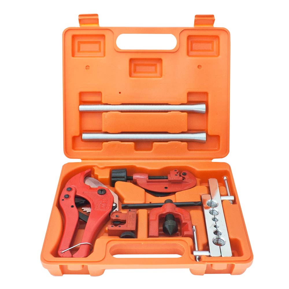 Coffret plombier coupe tube cuivre et PVC, collet battu - 3