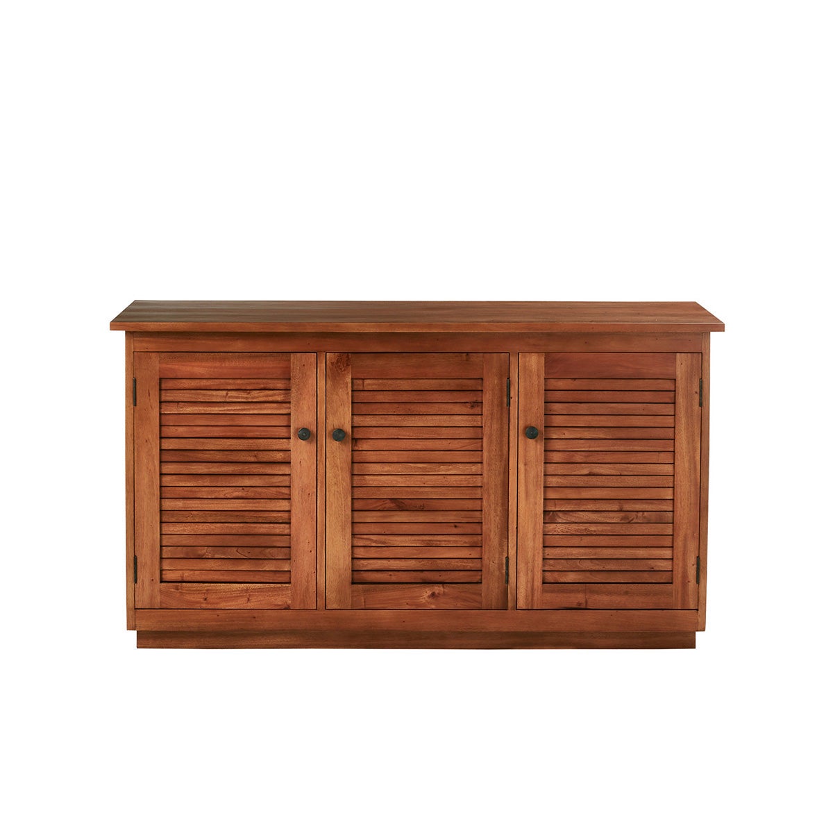 Meuble sous vasque en acajou massif 140 cm NEWPORT - 2