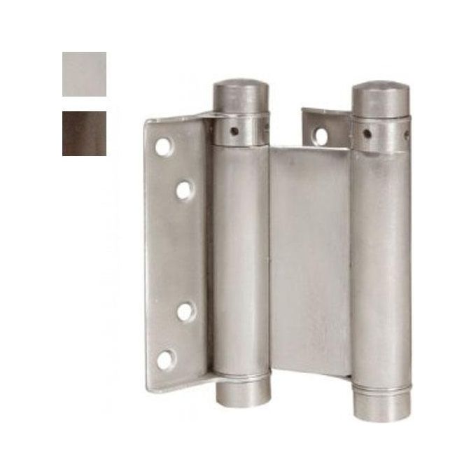 Cerniere Bronzate Bommer - 75 Mm, Per Mobili, Ante, Box, Colore Bronzo, Confezione Singola