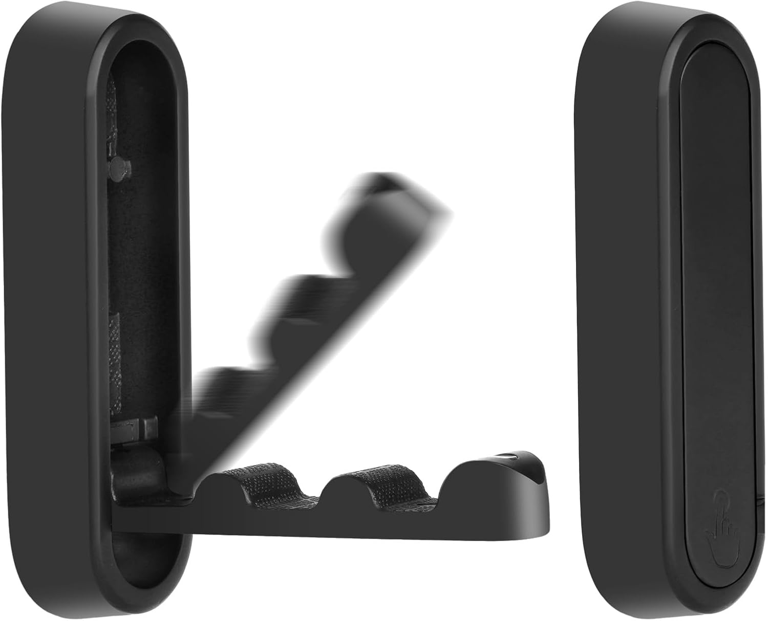 (2 sztuki) składane haki ścienne, składany wieszak ścienny pod kątem 90 stopni, niewidoczne wieszaki na ubrania do biura, kuchni, sypialni, łazienki