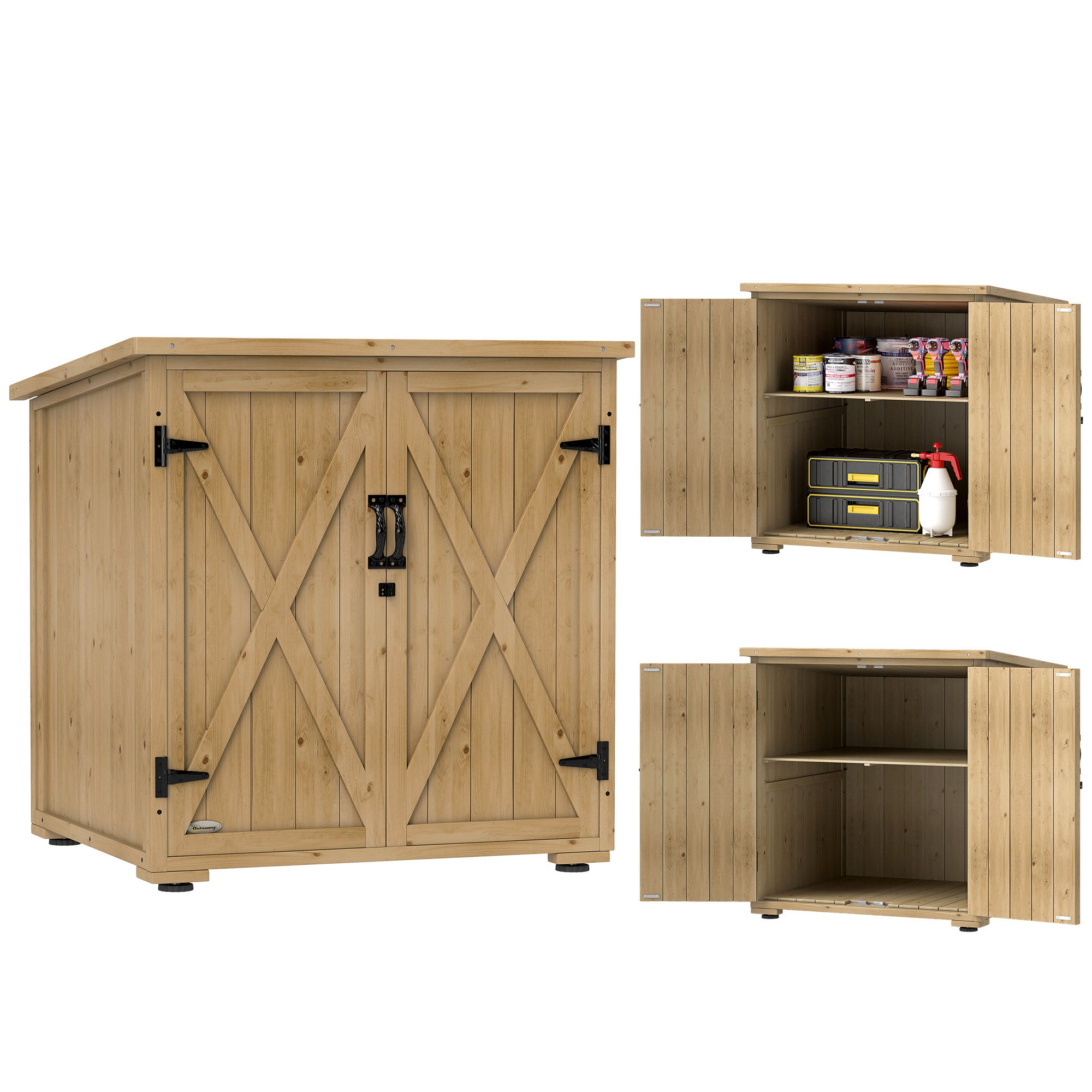 Caja de almacenamiento para jardín, caja para cojines, resistente a la intemperie, techo de asfalto, 77,5 cm x 88 cm x 90 cm, gris oscuro