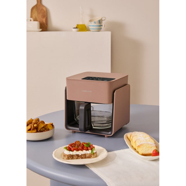AIR FRYER STUDIO CRYSTAL - Freidora de aire de cristal 4.2L, 1300W