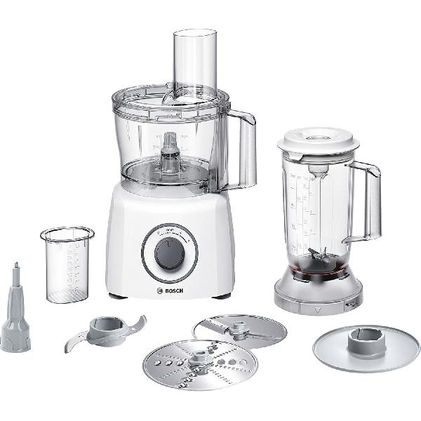 Procesador de alimentos Bosch MCM3200W 2,3 L Blanco 3 discos - Imagen 3