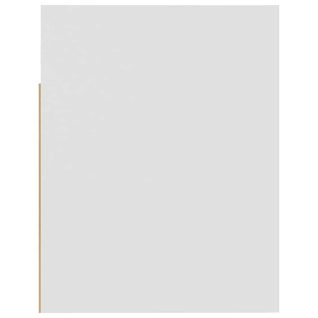 Meuble suspendu Blanc 60 x 31 x 40 cm Bois d'ingénierie - 7