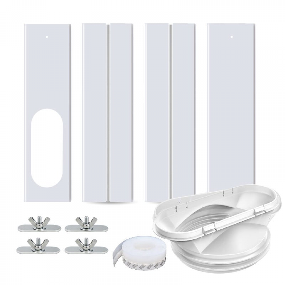 Joint fenêtre pour climatiseur mobile Kit réglable pour tuyau d — free download