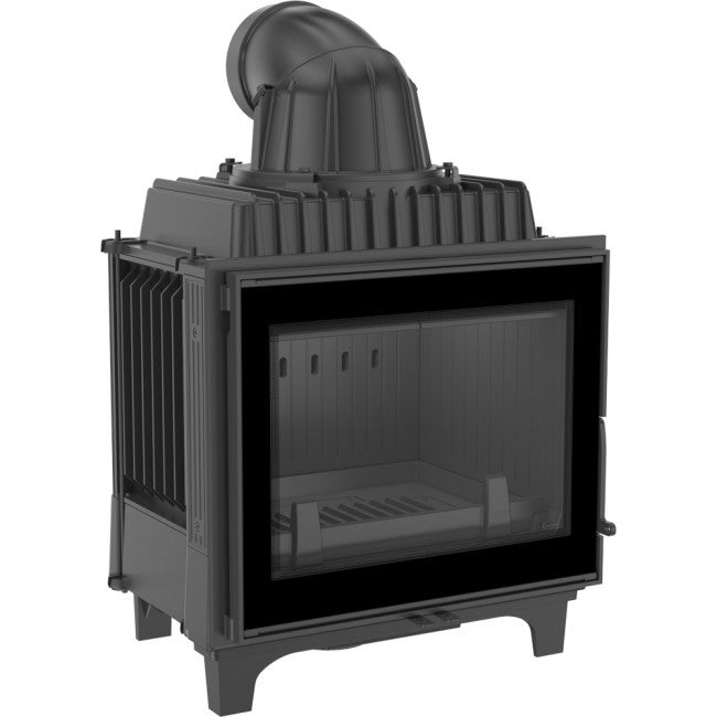 Bricosol chimenea de leña de hierro fundido kratki franek 10 kw ø 180