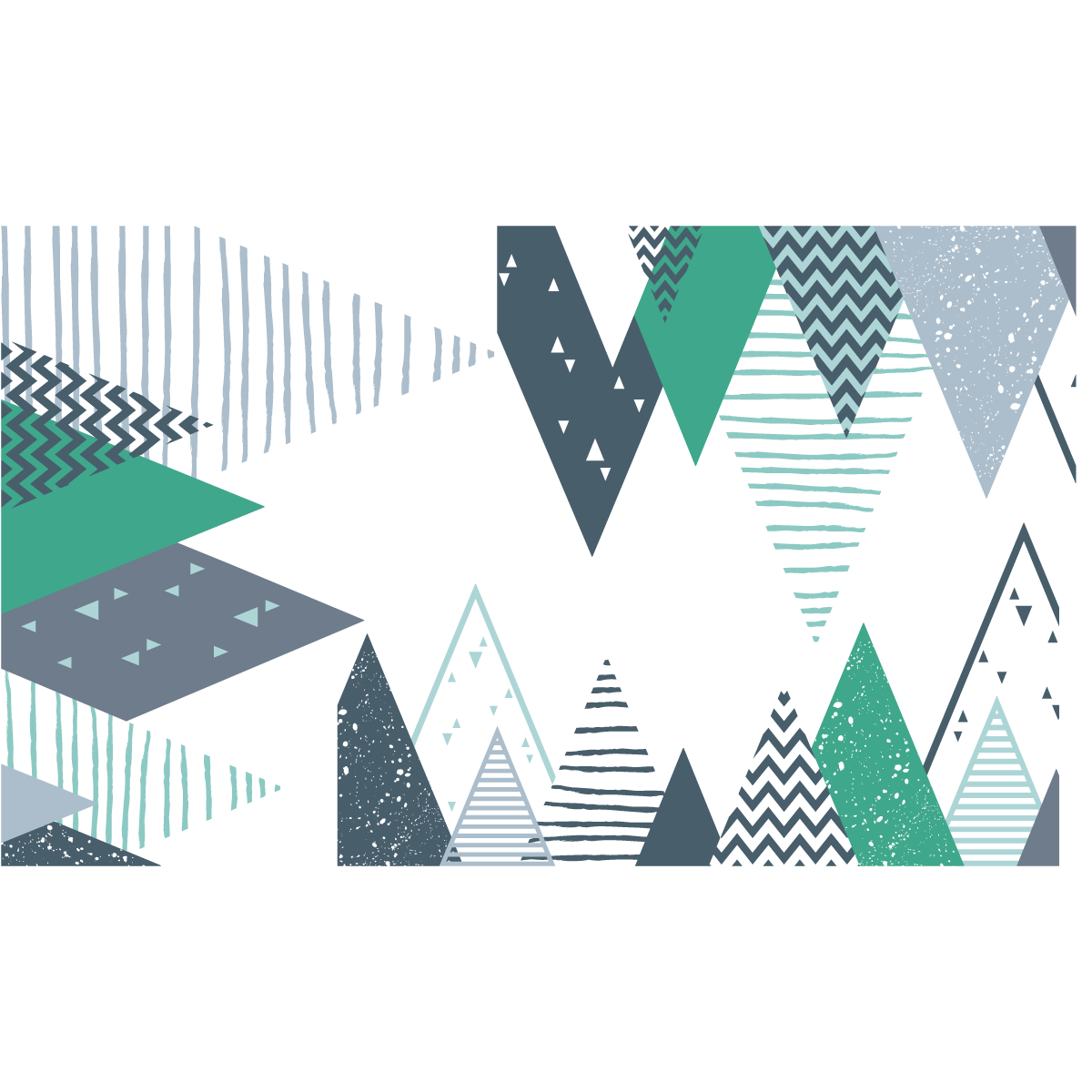 Adesivo bambino di montagna scandinavo zorka - Sticker adesivo - adesivi murali - 80x135cm - 2