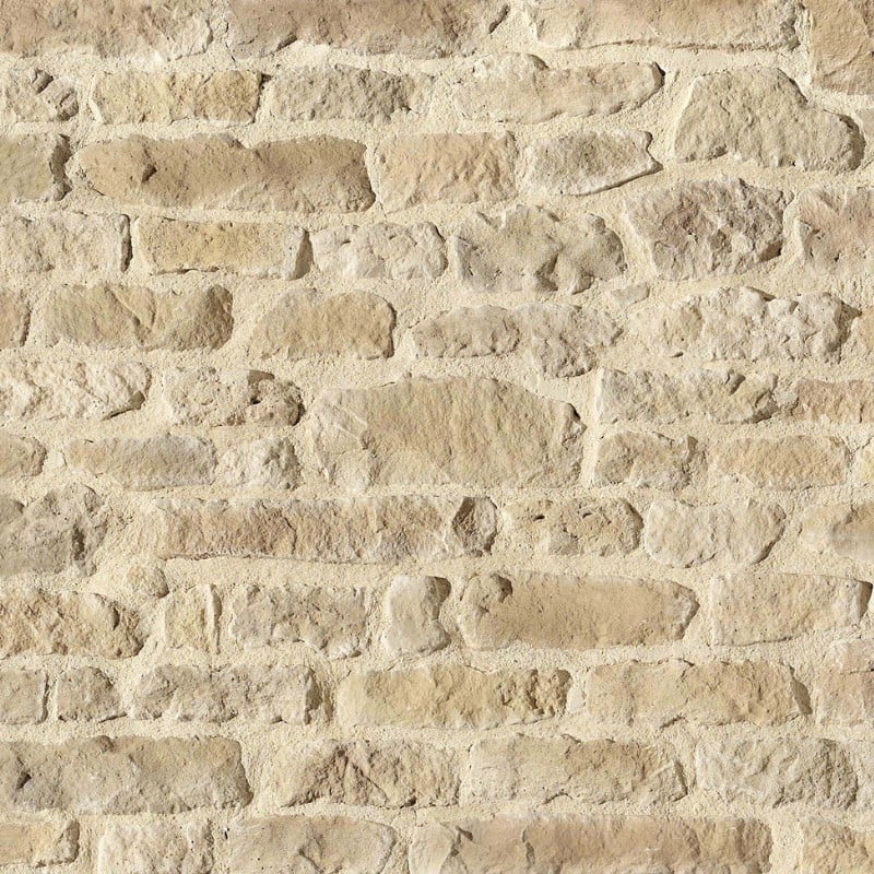 Parement Rochemur - ton beige nuancé - Vendu au m² - 2