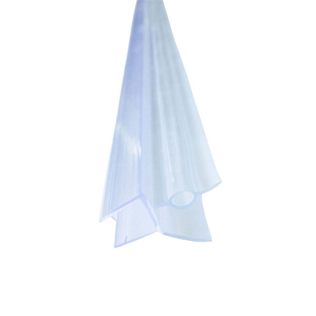 Joint de porte de douche bas à lèvre racleuse avec tube, 100 cm, pour ...