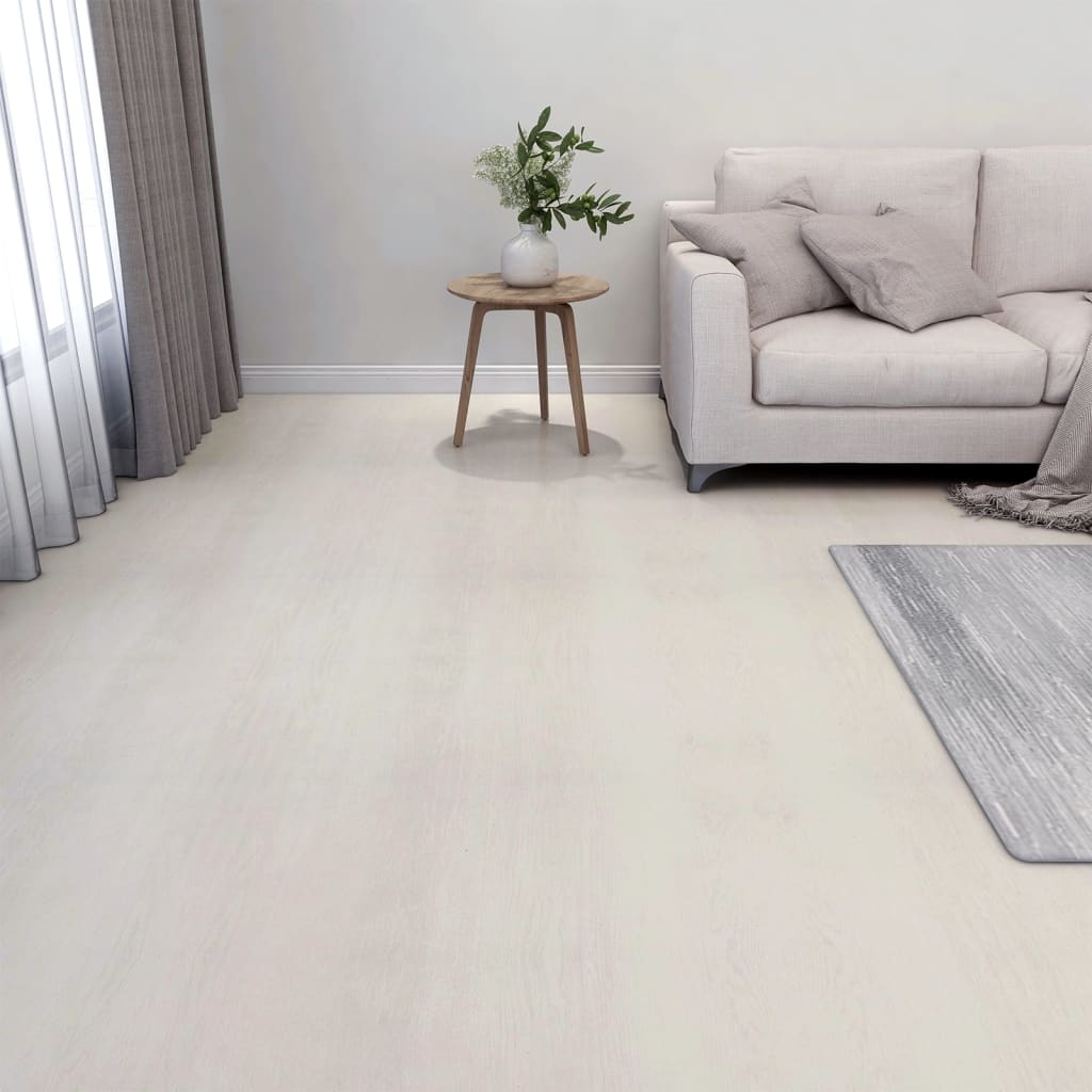 Vidaxl lamas para suelo autoadhesivas 55 piezas pvc 5,11 m² beige