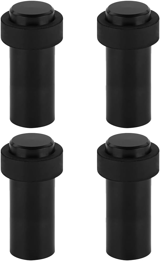 Odbojnik do drzwi ze stali nierdzewnej, 6 cm, blokada drzwi (zestaw 4 szt.)