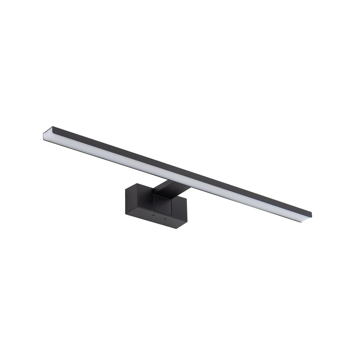 Kinkiet ścienny Cezanne Led czarno-biały LED 12W 4000K 900lm nad lustro wym: 5,1 x 60 x 12,8 cm aluminium IP44 Nowodvorski Lighting