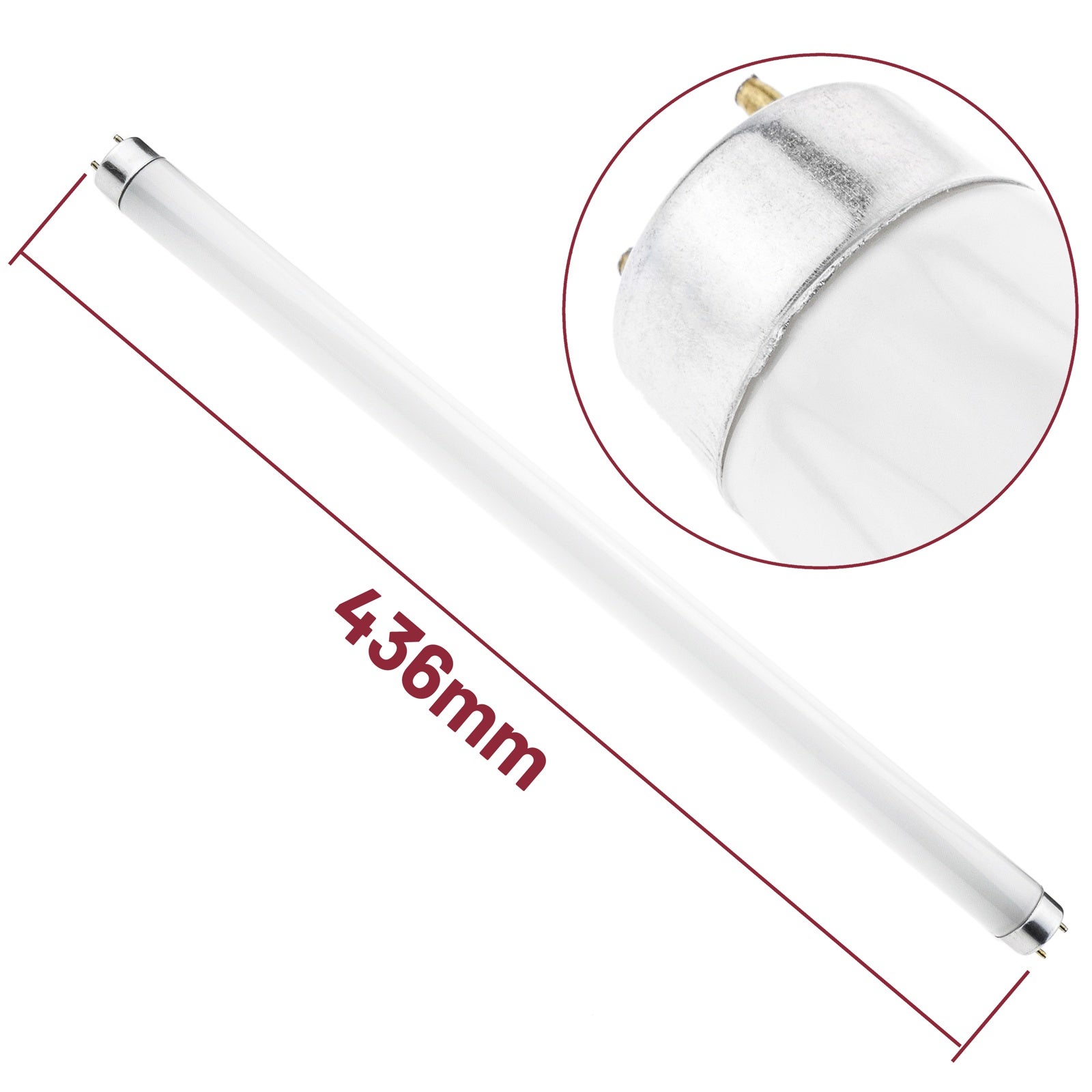 Tubo UV fluorescente per dispositivi antizanzare T8 15W BL - 4