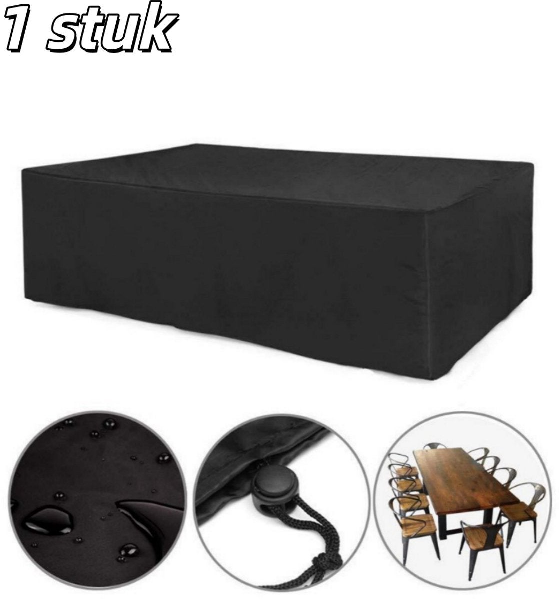 1 bucată, Rezistent la apă și pete, Potrivit pentru mobilier de grădină și mese, atât pentru interior, cât și pentru exterior, 210*120*80 cm 1buc