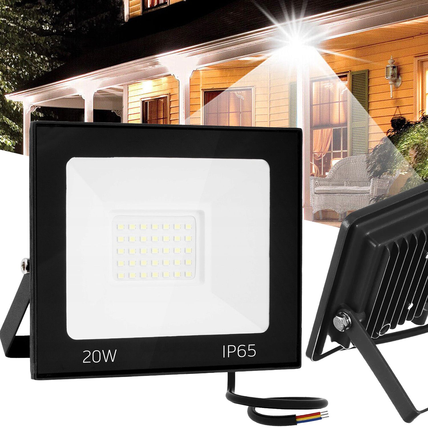 Halogen Led Natynkowy Toolight Rsl001-20N Czarny