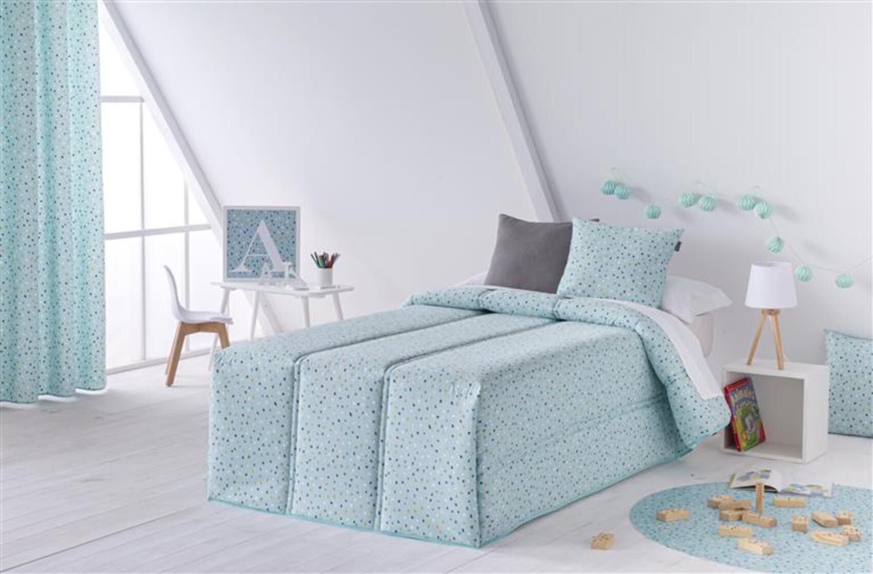 Edredon conforter infantil confeti para cama de 160 cm