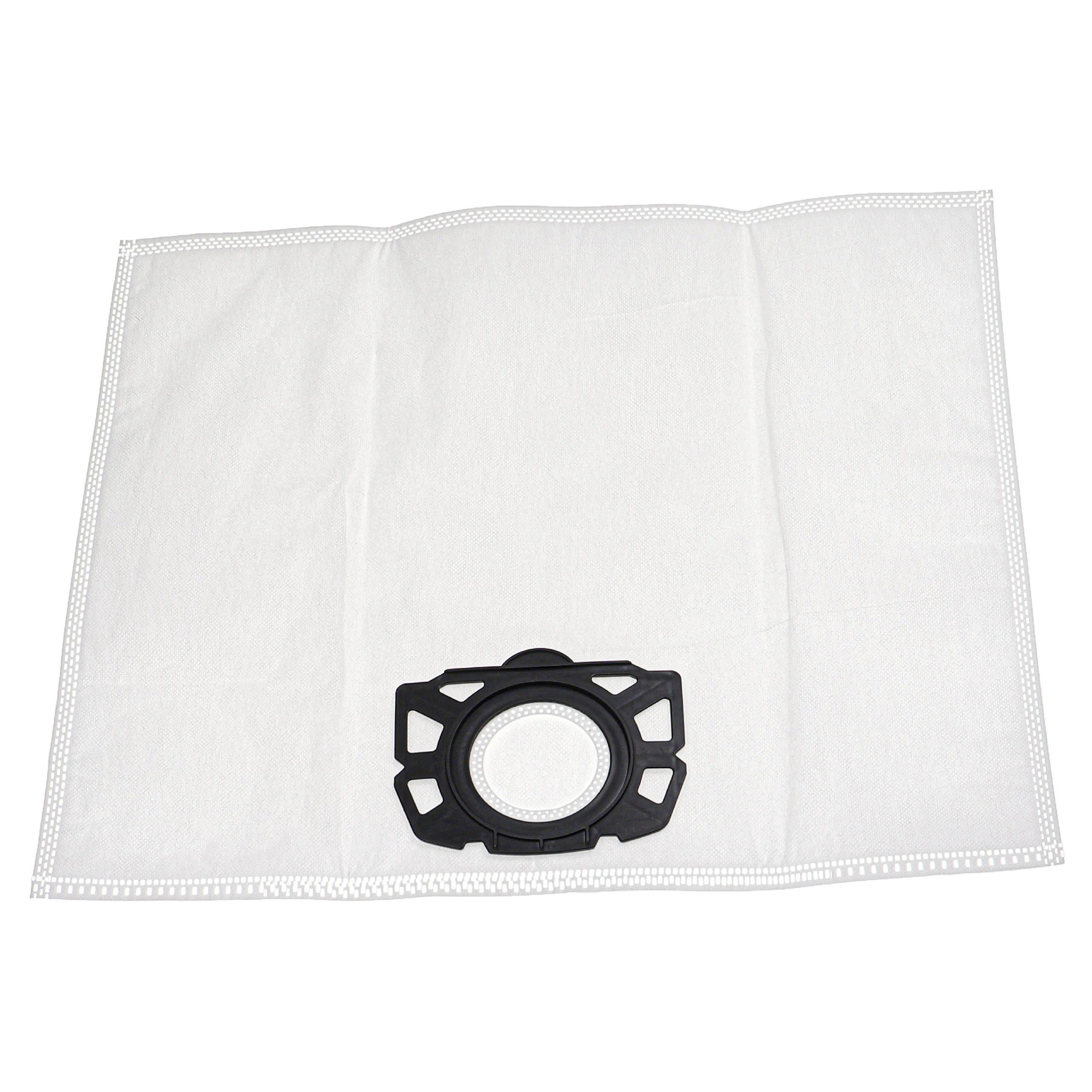 vhbw 20x Sacs compatible avec Kärcher WD 7.300 (1.347-560.0), WD 7.500 (1.347-600.0) aspirateur - 39cm x 24,5cm blanc - 5