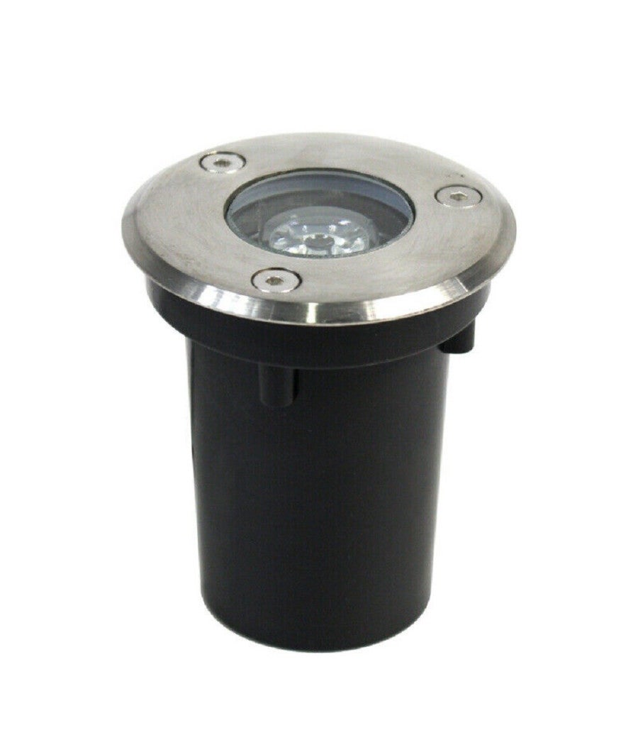 Mini faretto IP65 LED 1W resa 12W incasso punto luce 12V box doccia cielo stellato segnapassi luci gradini barca camper BIANCO luce VERDE | Leroy Merlin