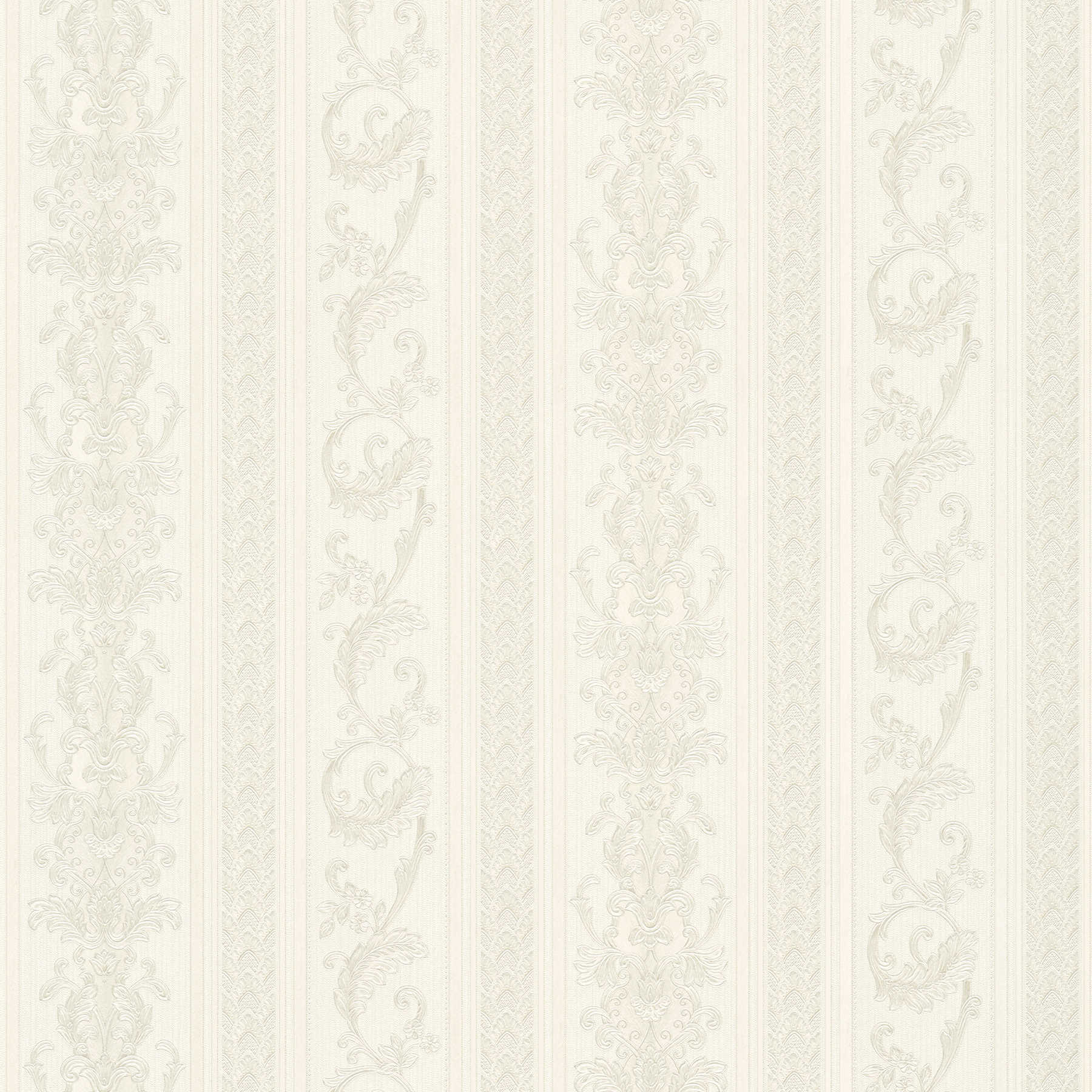 TADESSI Pepe M1-No.99 - Papel Pintado No Tejido, Diseño De Rayas, Color Gris Y Plateado