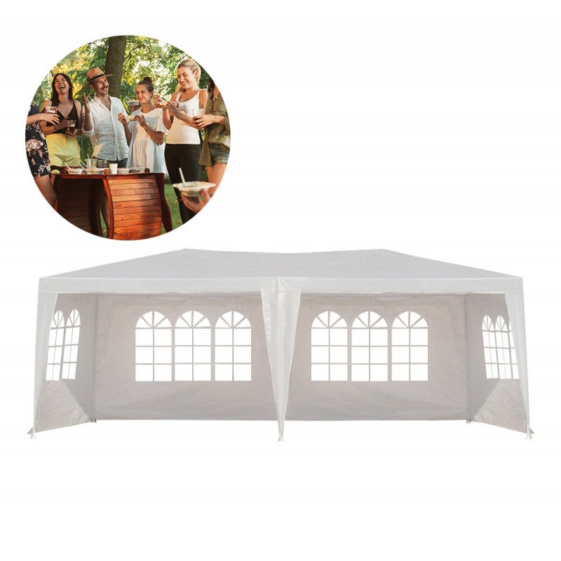 Pawilon ogrodowy 4iQ Group 3x6m namiot imprezowy Biały