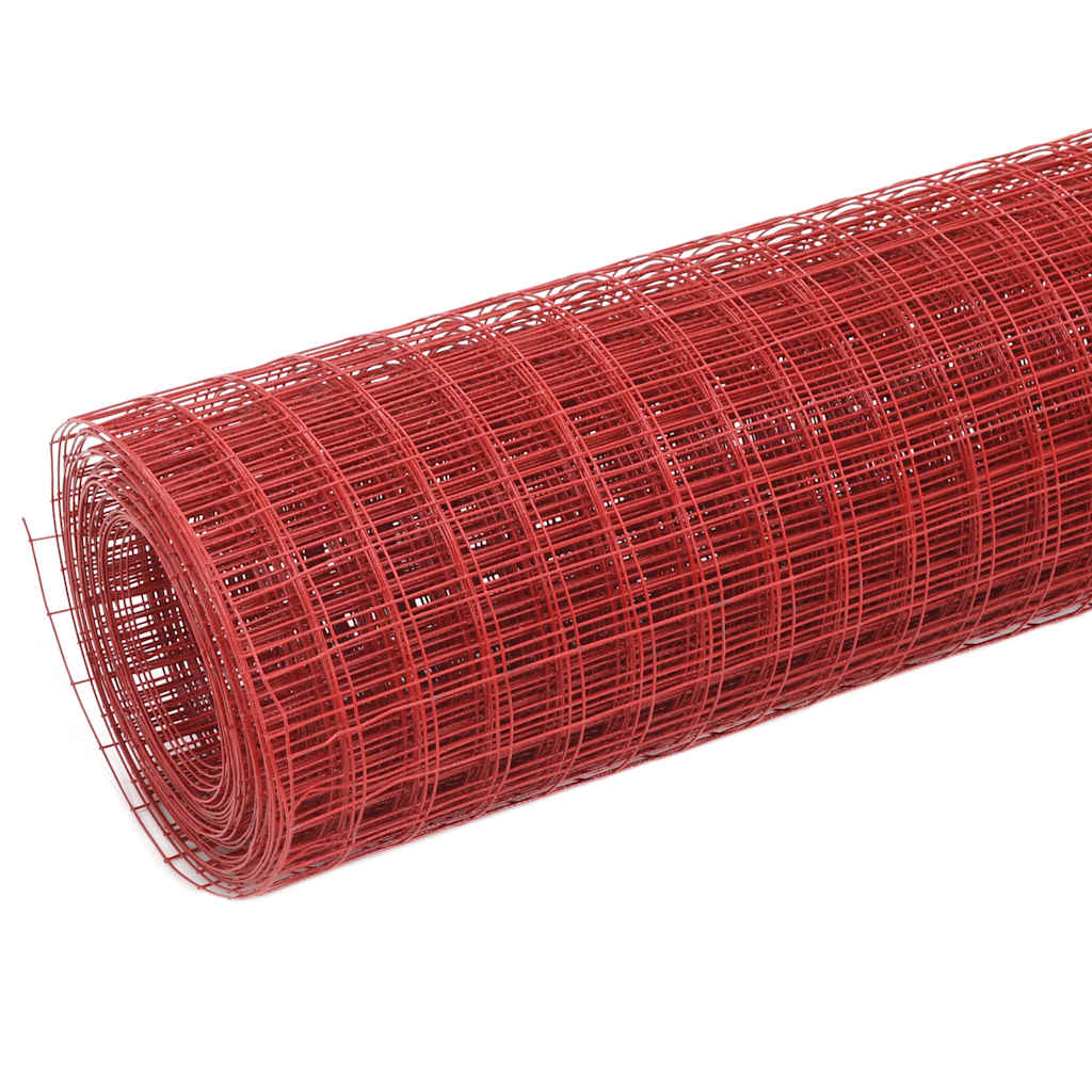 Solivagant Recinto Pollaio in Rete Zincato Rivestimento PVC