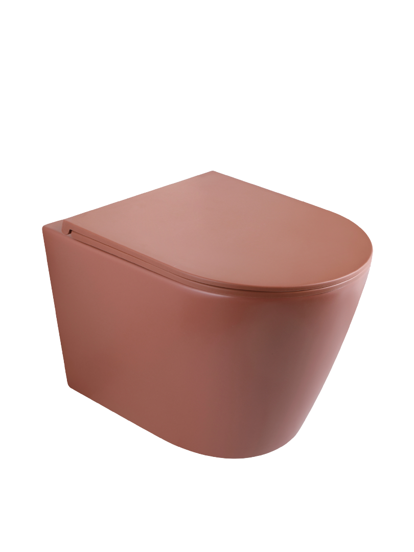 Miska WC Uptrend AMARO Iron Red mat, system VORTEX 1 szt.