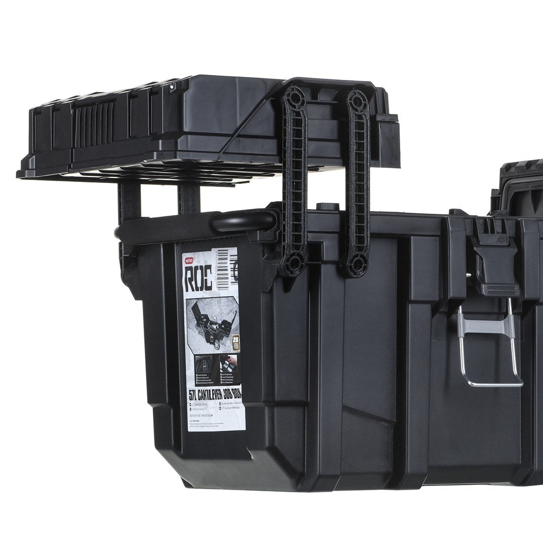 KETER | Caja de obra 15G, Negro, 64,6 x 37,3 x 41 cm, Plástico - 7