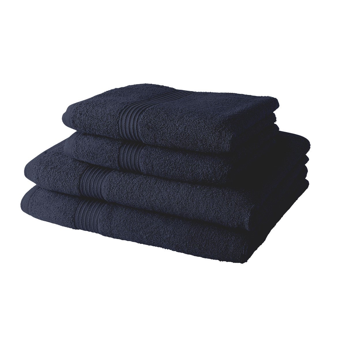 Lot De 2 Draps De Bain Utopia Towels 90x180 Cm - Coton Blanc, Luxueux, Lavables