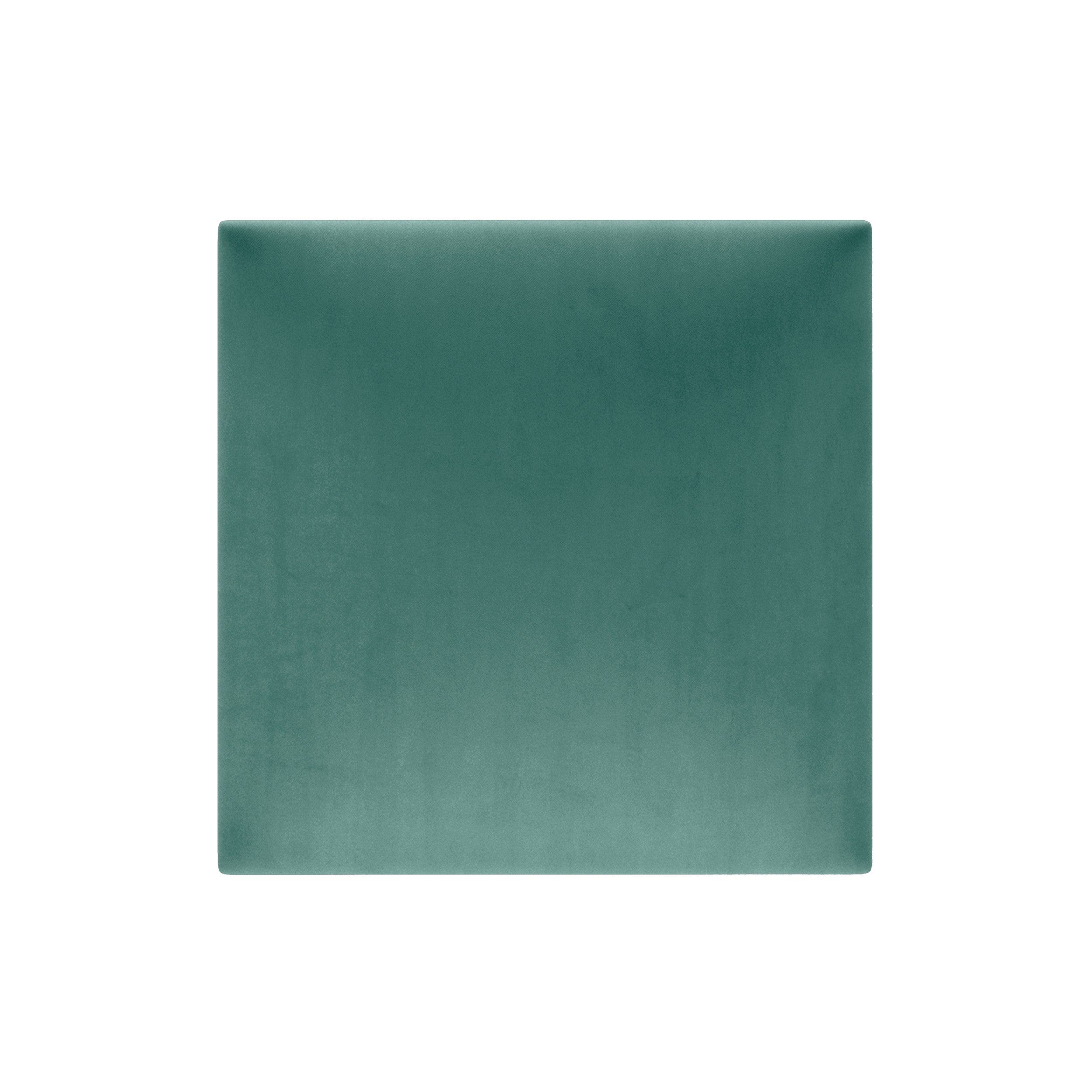 Panel tapicerowany ścienny Stegu wezgłowie 30x30 cm Miętowy Welur - akustyczny, dekoracyjny 1 szt.