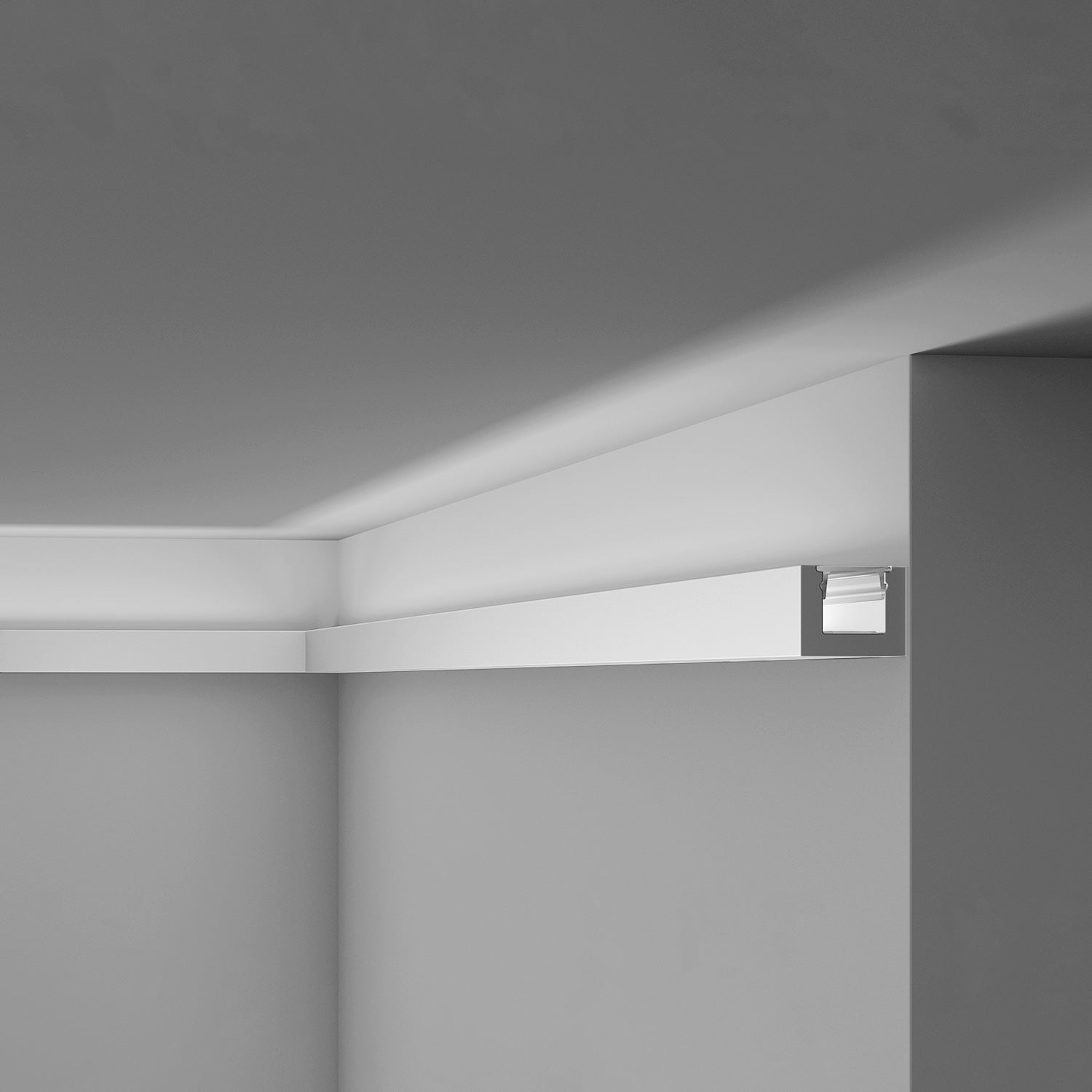 Cornisa WALLSTYL IL12 Moldura decorativa Perfil de estuco 2 m - 4