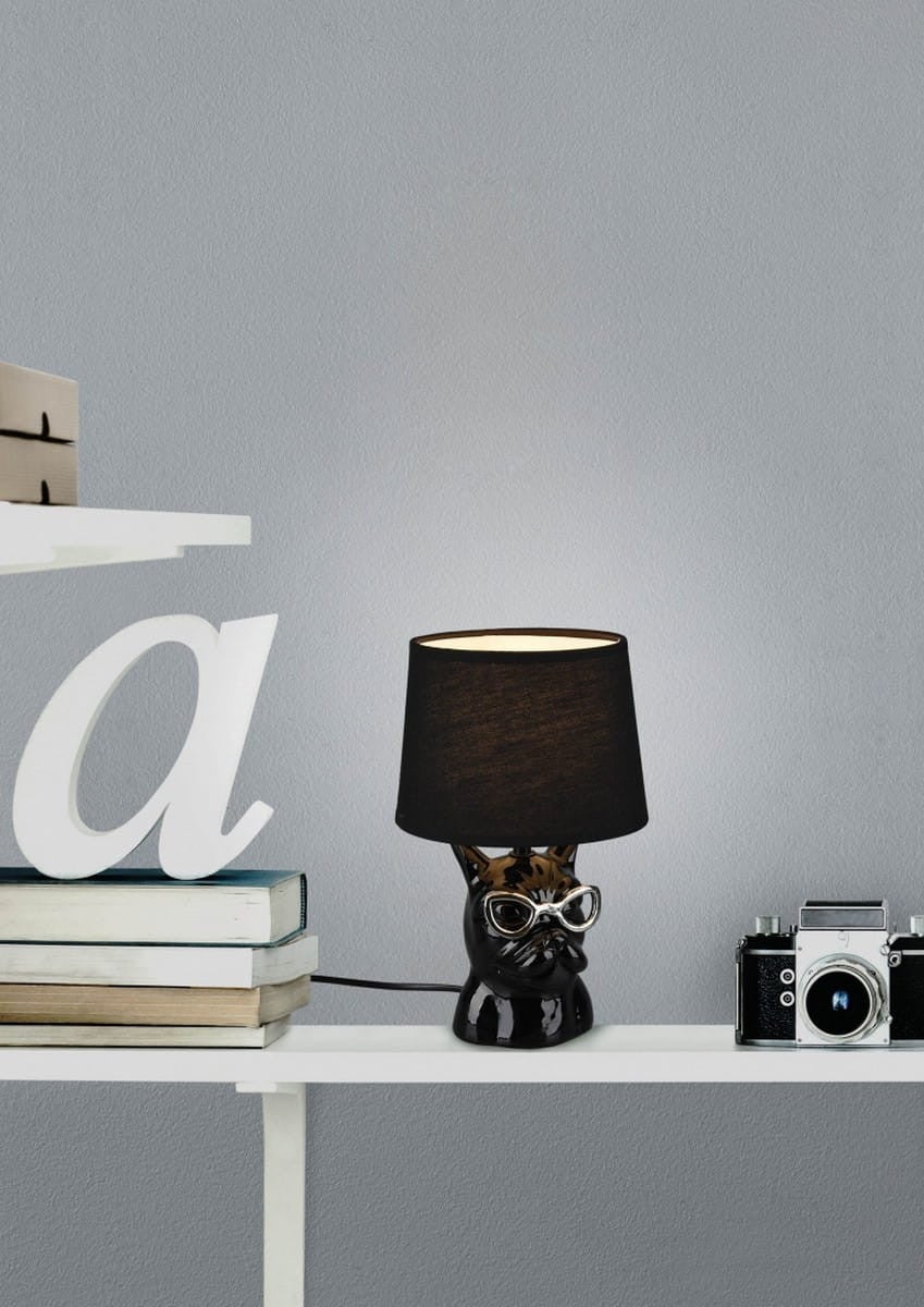 Lampa stołowa DOSY czarno-biała 1xE14x40W RL - 3