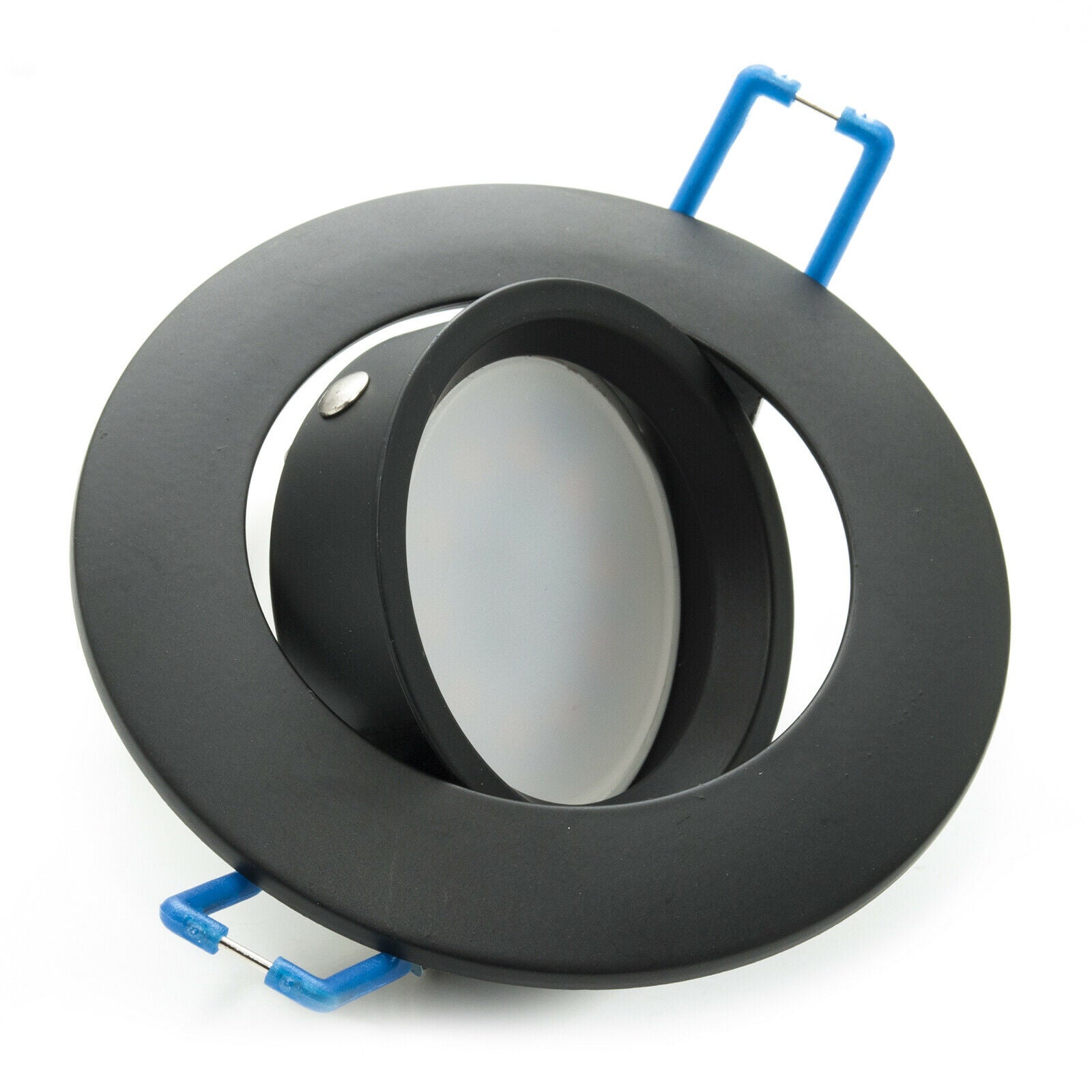 SMART Alexa Google spot encastré 7cm lampe LED 5W pivotante WiFi GU10 RGB CCT 2700K à 6500K 230V plafonnier vitrine NOIR - 4