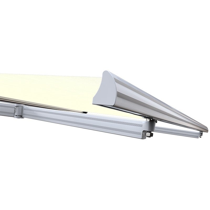 Store banne manuel 4 x 3 m Monobloc pour terrasse - Écru - 6