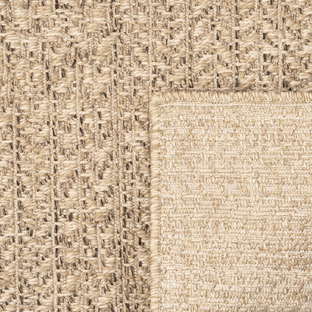 Tapis Kansas jute intérieur extérieur terrasse moderne, Nature, 160x230 cm - 4