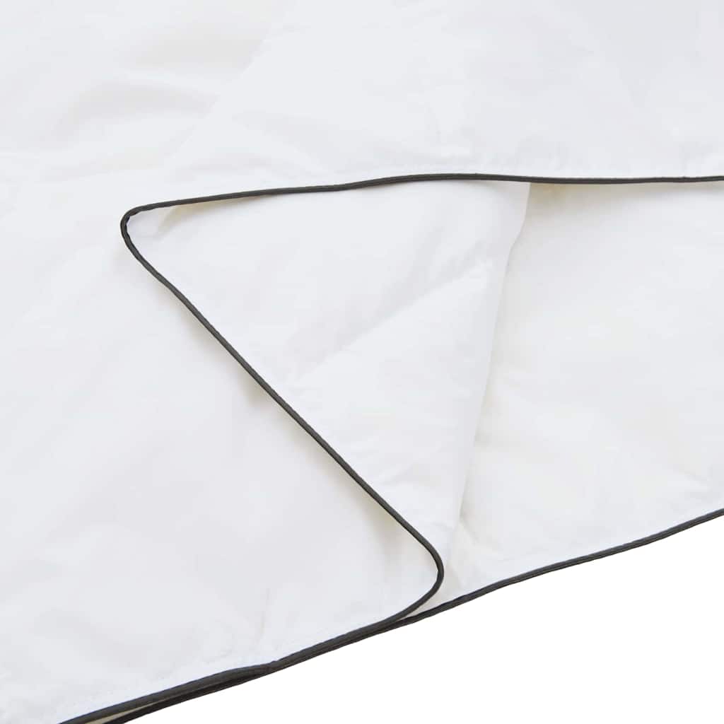 Couette avec oreiller 2 pcs | Duvet Blanc 135 x 200 cm Bas - 9