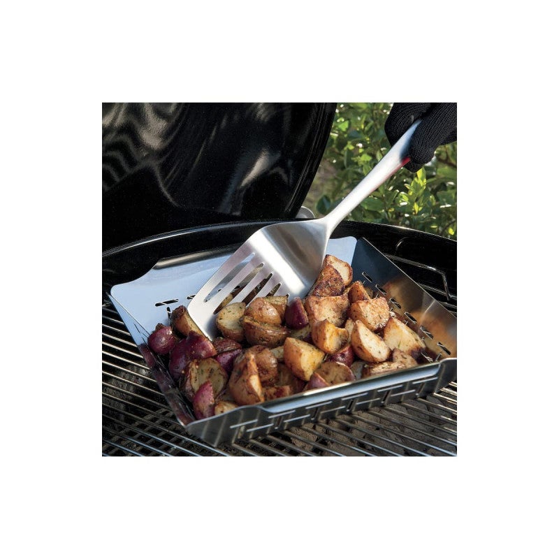 Panier à légumes Weber - pour barbecue - Deluxe - 6,35x19,05x23,88cm - 2