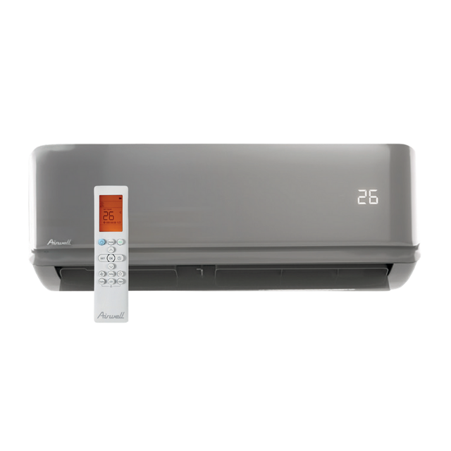 Climatiseur mural réversible HDMB Harmonia Gris 7 kW WiFi intégré - AIRWELL - 7SP024041