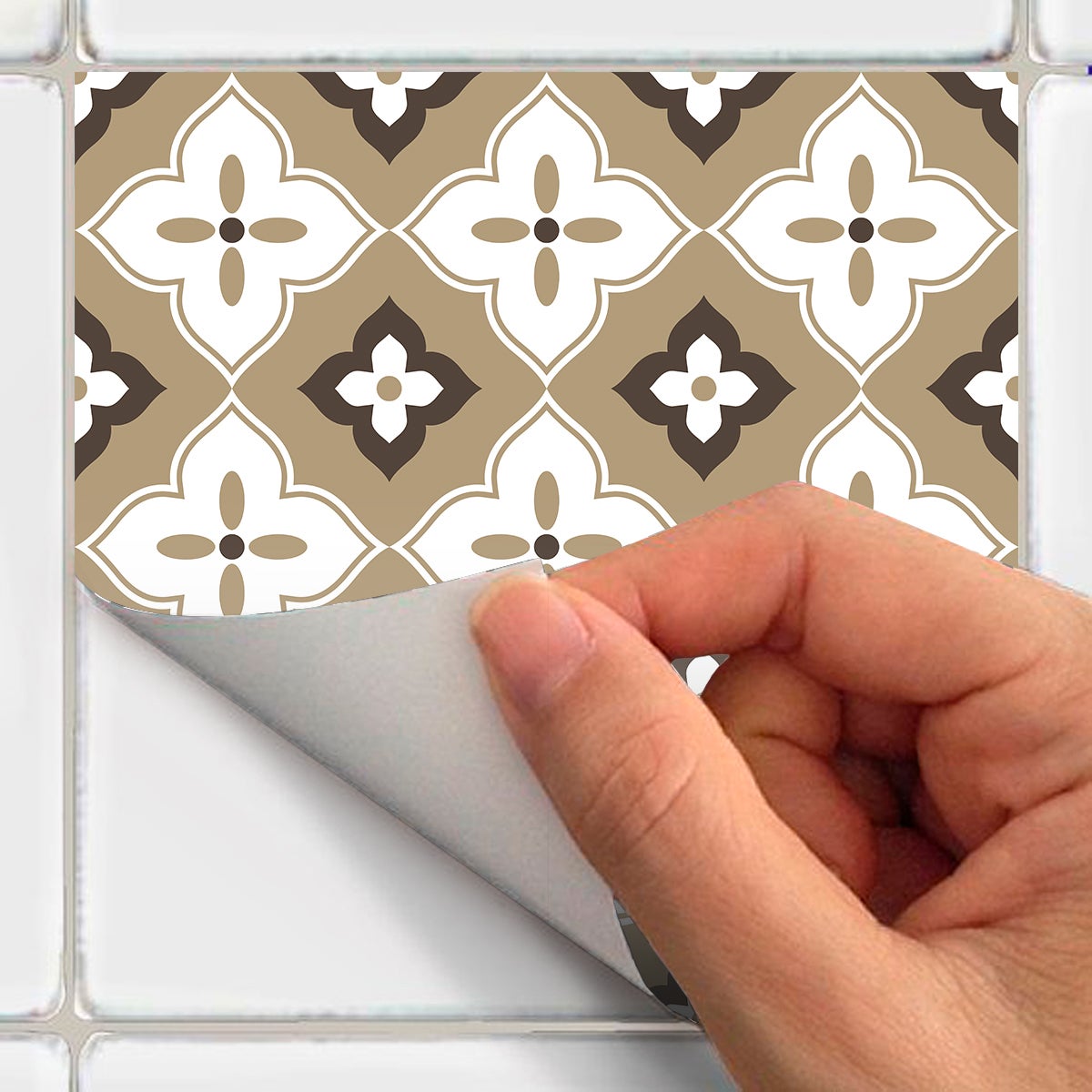 9 adesivi piastrelle manuetina - Sticker adesivo - adesivi murali - 9stickers15x15cm - 4