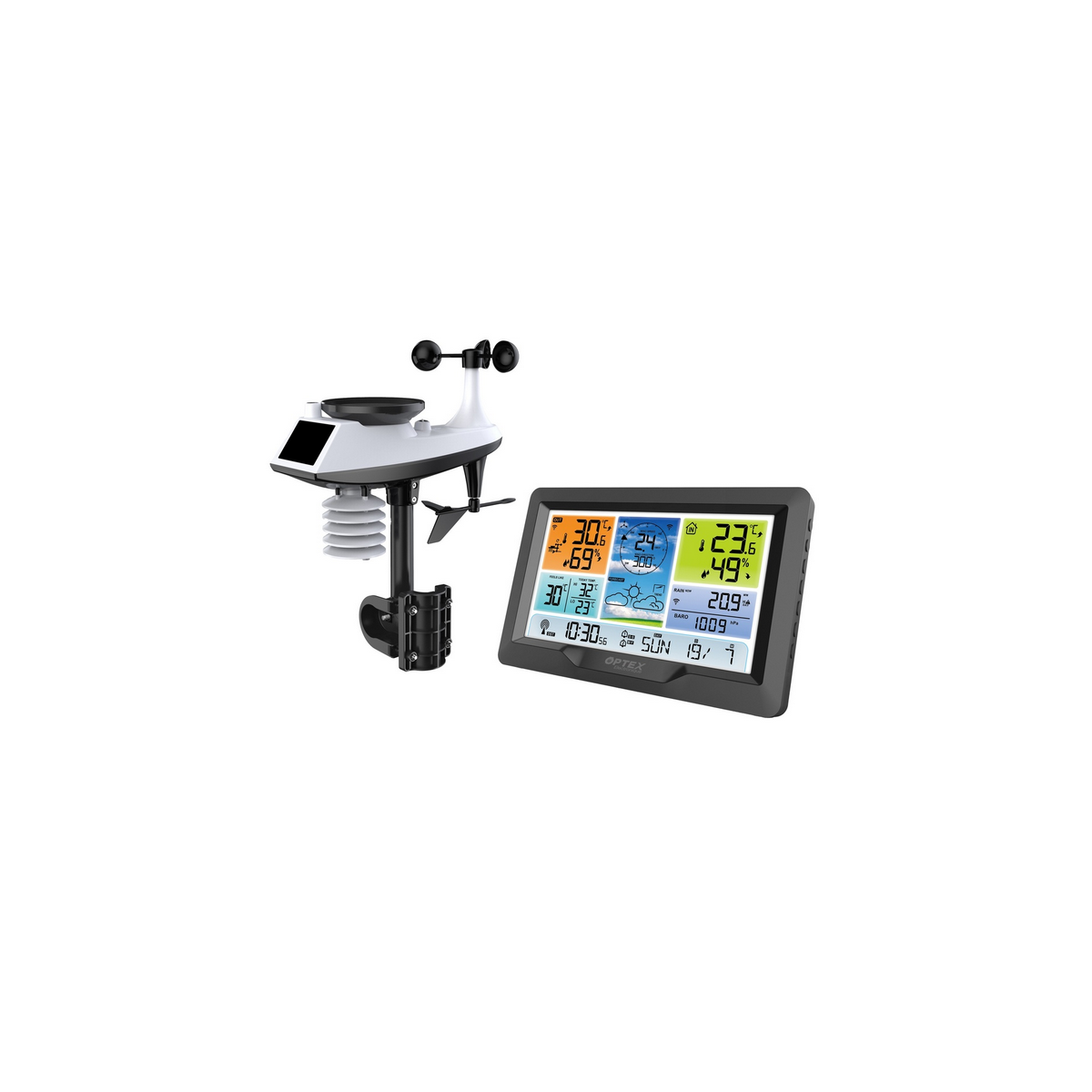 OPTEX Station Météo Professionnelle 5 en 1 Extérieure Leroy Merlin — free download