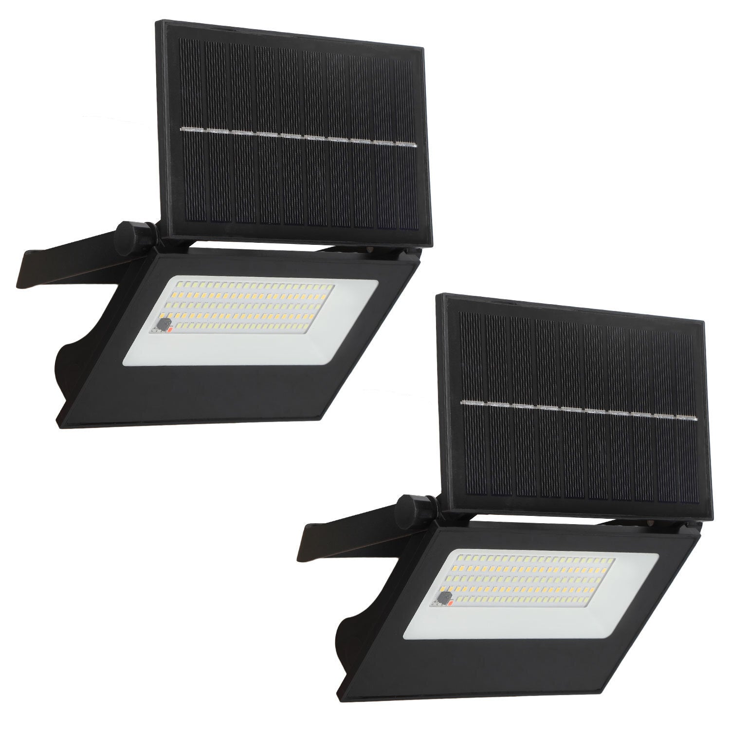 2X Zewnętrzna lampa solarna LED z czujnikiem ruchu Lampa ogrodowa Spot solarna Lampa ścienna