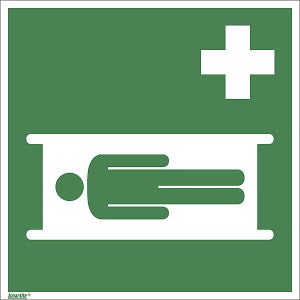 Poster Primo Soccorso SECO - Formato A2 (420x595 Mm) In Polipropilene - Regole Base, Adatto Per Interni/Esterni