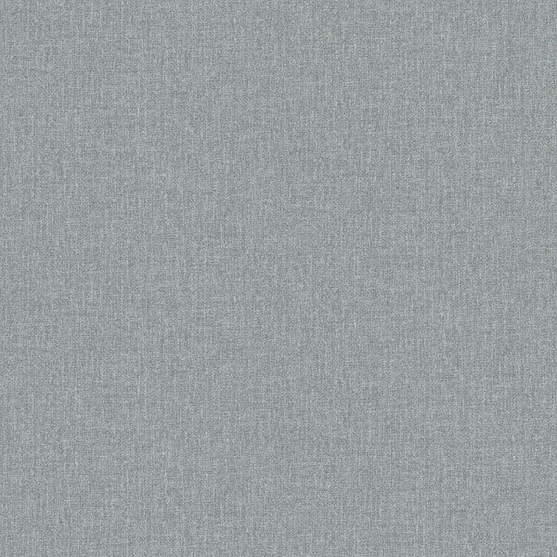 Papel pintado liso efecto lino azul agrisado - 53 cm x 10.05 m - borastapeter