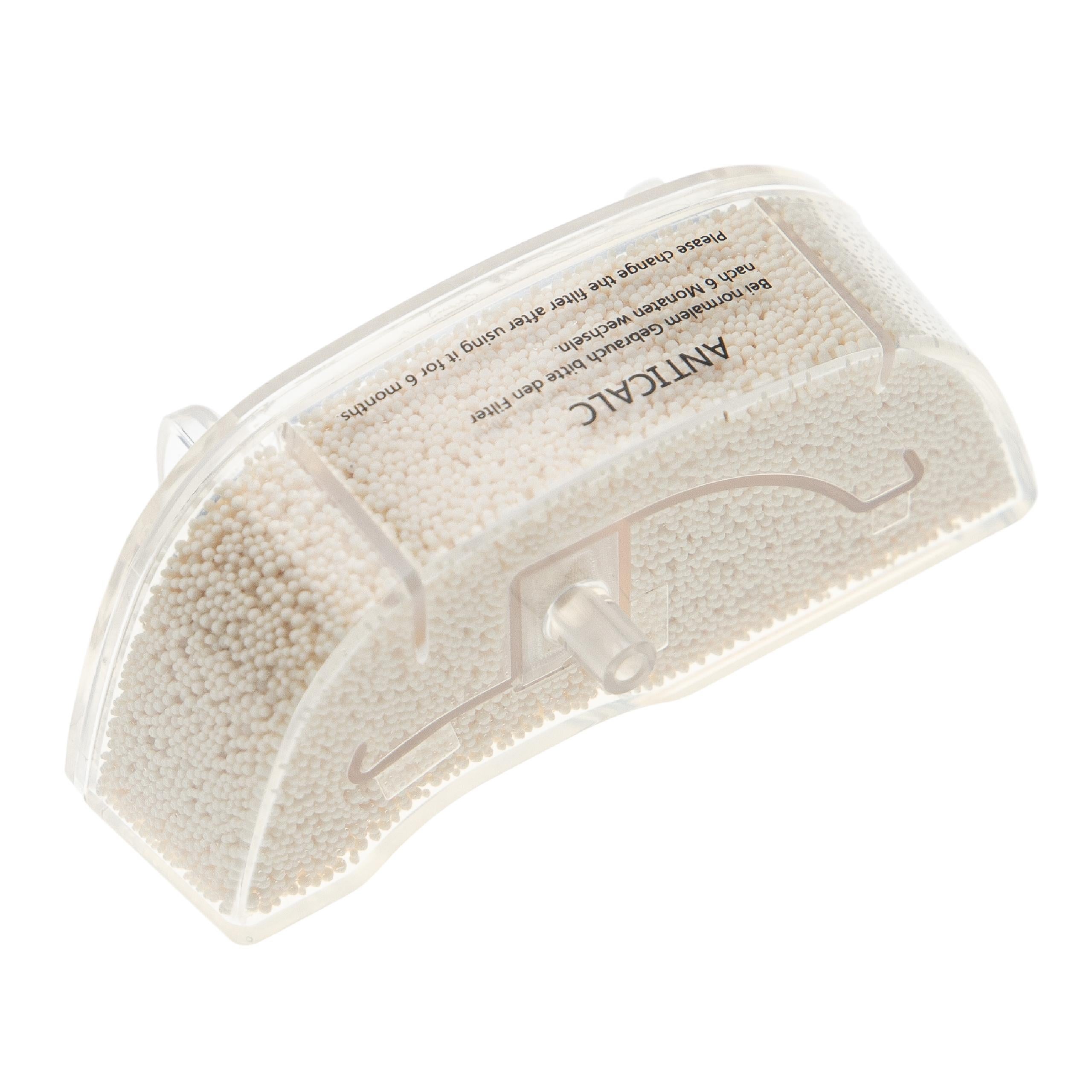 vhbw Cartouche filtrante anti-calcaire compatible avec Rowenta Steam Power VP6555RH / 4Q0, VP6557 nettoyeur balai vapeur - Filtre transparent - 5