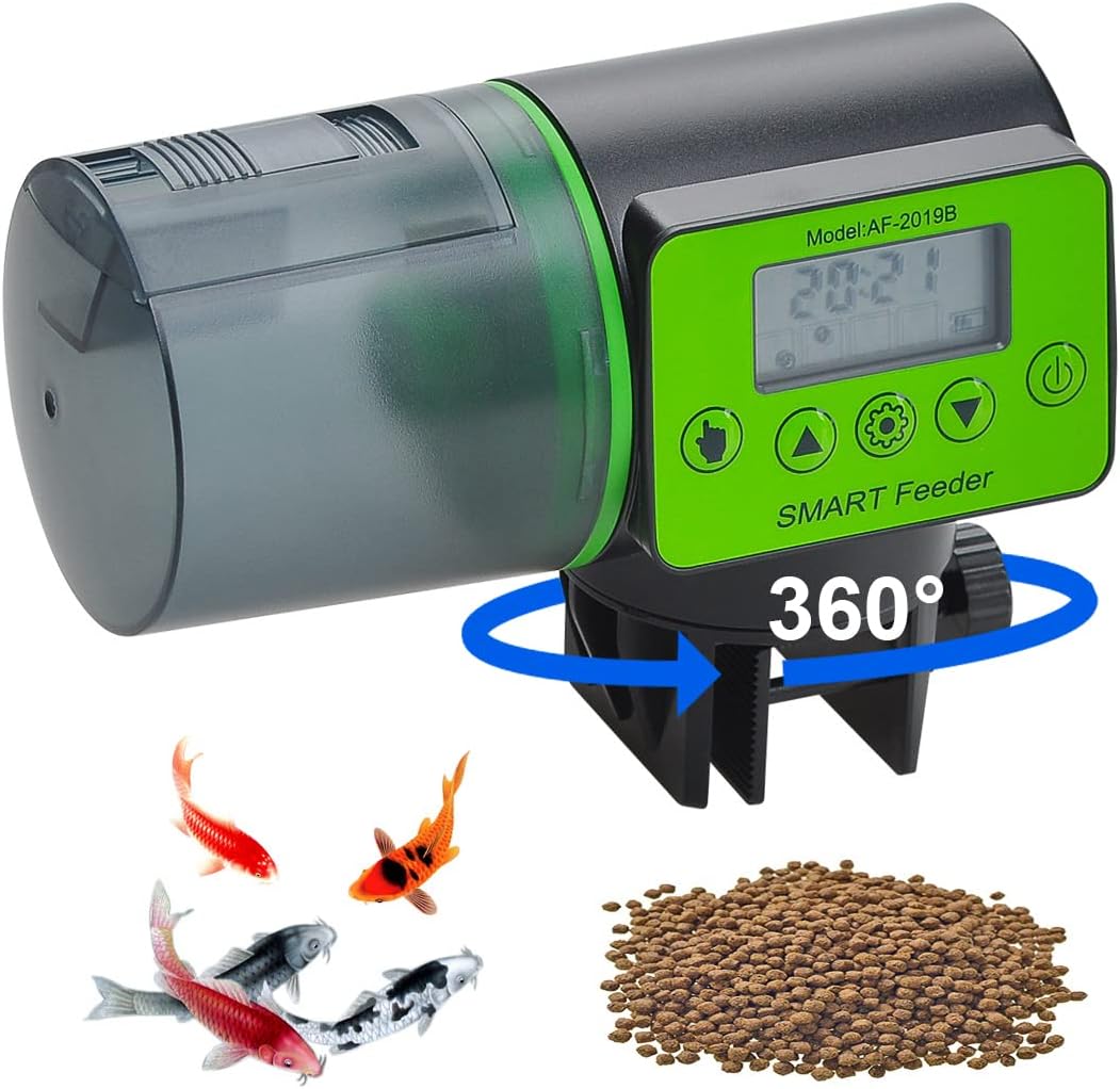 Distributeur Nourriture Automatique Aquarium Écran LCD Pour — free download