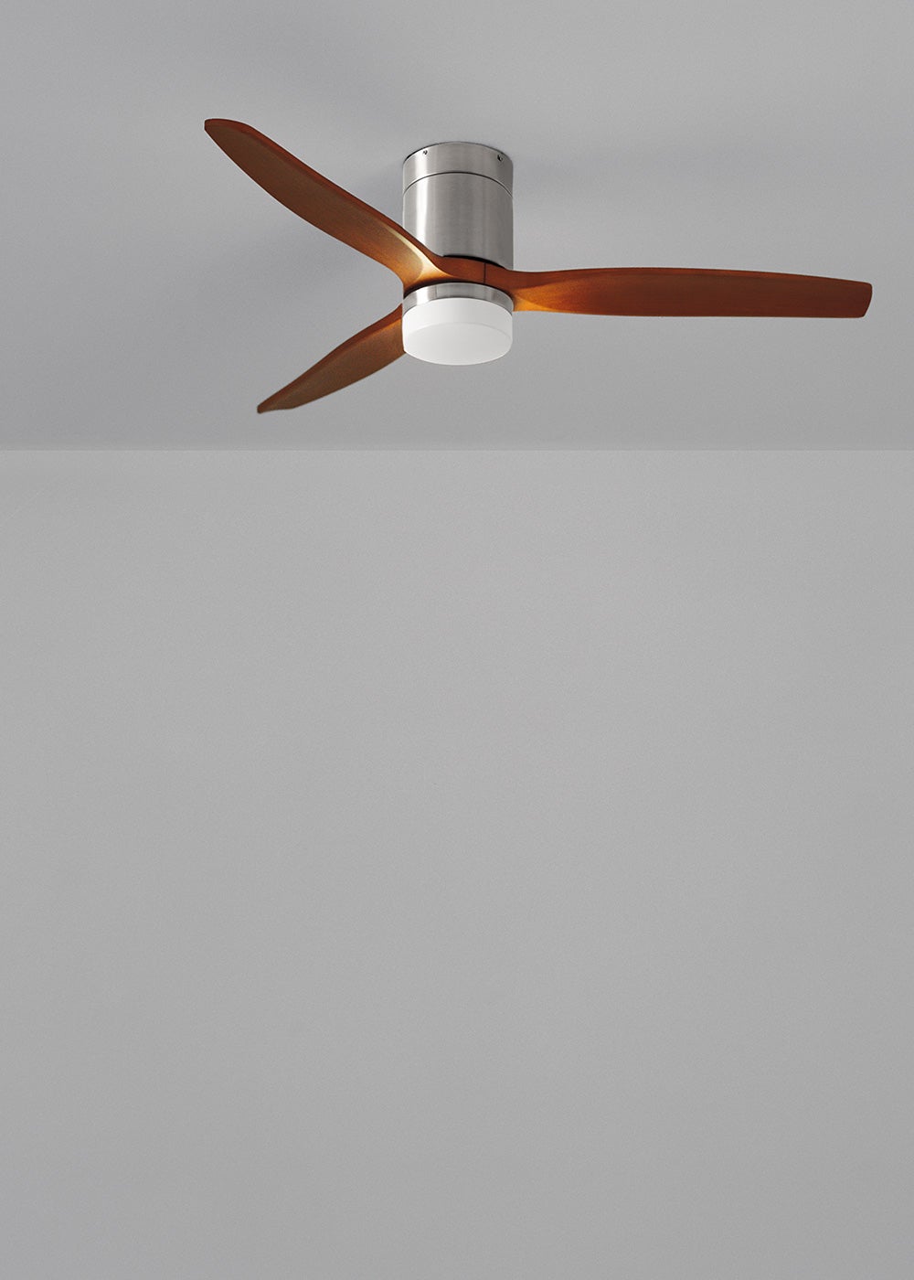 CREATE - WIND CALM M - Ventilateur de plafond silencieux 40W avec pales techniques en ABS Ø132cm avec eclaraige sans wifi - 4