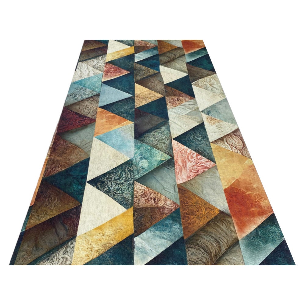 CARPET Runner Cuisine Runner Antidérapant abstrait Made in Italy Cm. 50x340 - 3