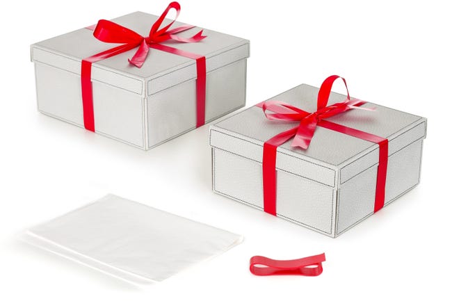 LETURE Set Di 3 Scatole Regalo In Velluto Per Collane, Gioielli LETURE Set Di 3 Scatole Regalo In Velluto Per Collane, Gioielli