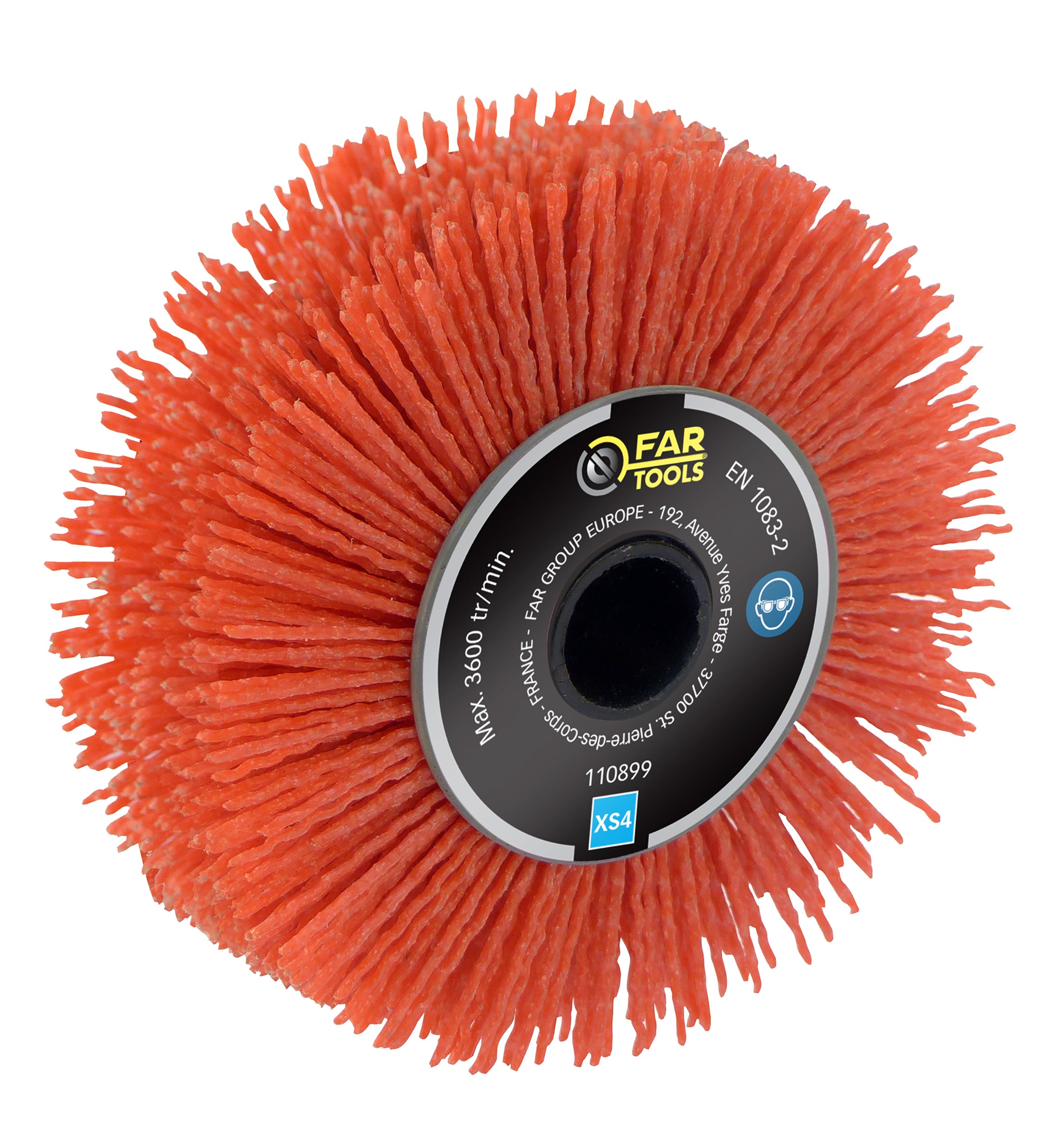 Fartools Cepillo De Nailon Abrasivo De Precisión Ø120mm / L20mm , Leroy Merlin