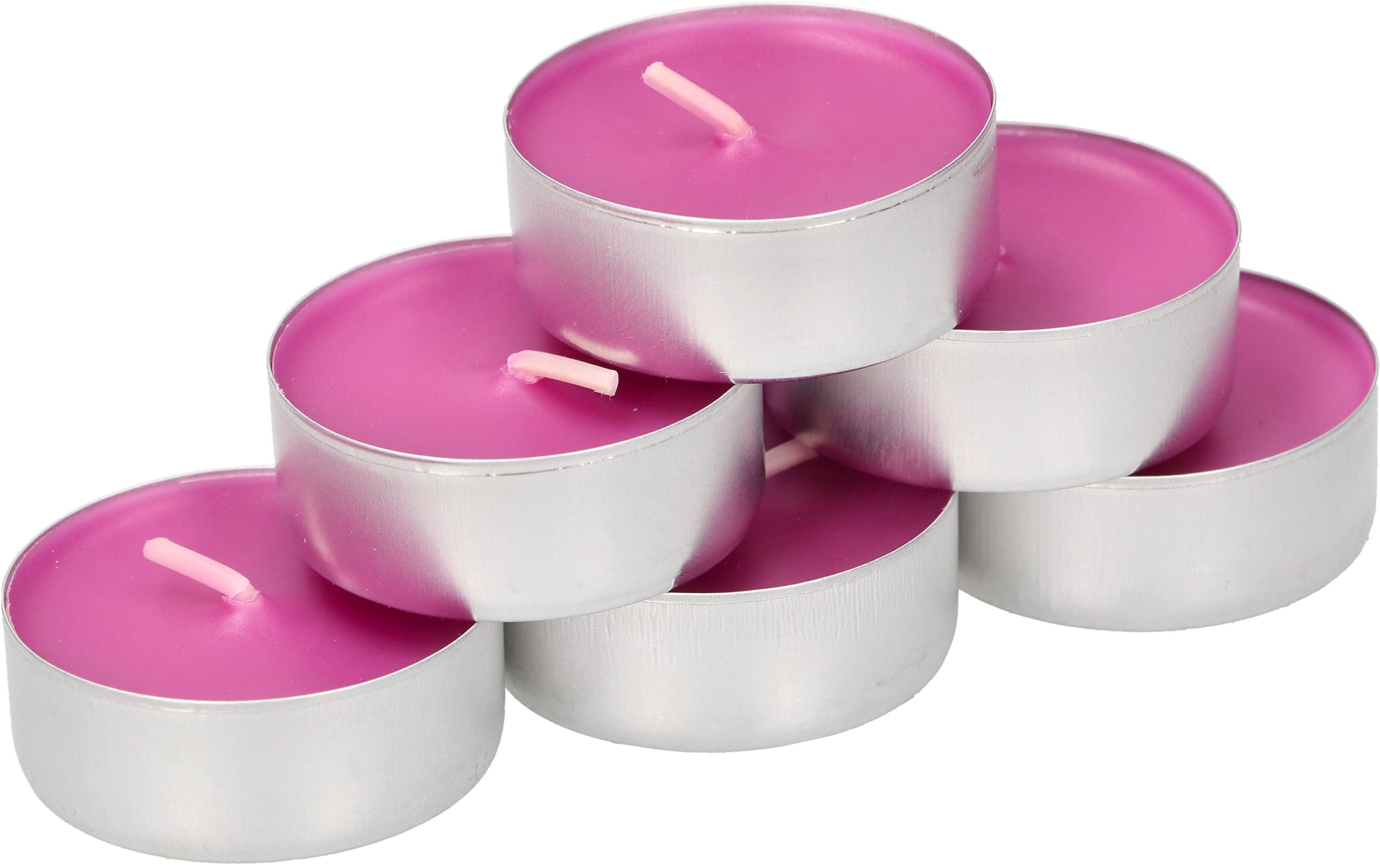 Zestaw tealight podgrzewacze świeczki zapachowe wkłady sweet home - 6 szt. - KOTARBAU - 5