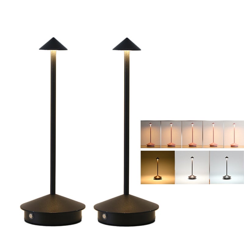 Lampe De Chevet Avec Commande Tactile, Lampe De Bureau LED Sans